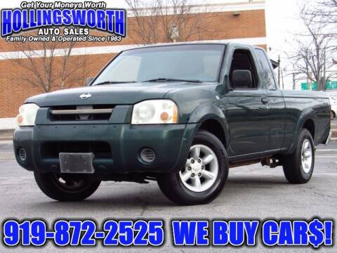 2001 Nissan Frontier for sale at Hollingsworth Auto Sales in Raleigh NC