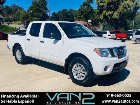 2019 Nissan Frontier for sale at Van 2 Auto Sales Inc in Siler City NC