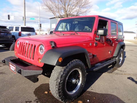 2008 Jeep Wrangler Unlimited for sale at SCHULTZ MOTORS in Fairmont MN