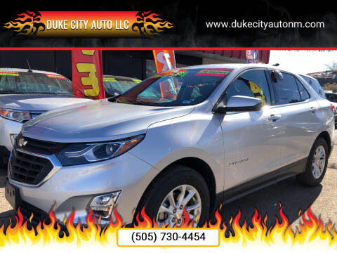 2018 Chevrolet Equinox for sale at Duke City Auto LLC in Gallup NM