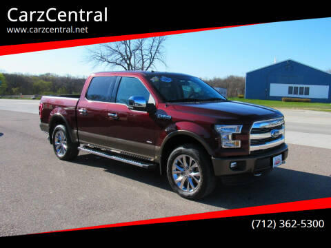 2016 Ford F-150 for sale at CarzCentral in Estherville IA