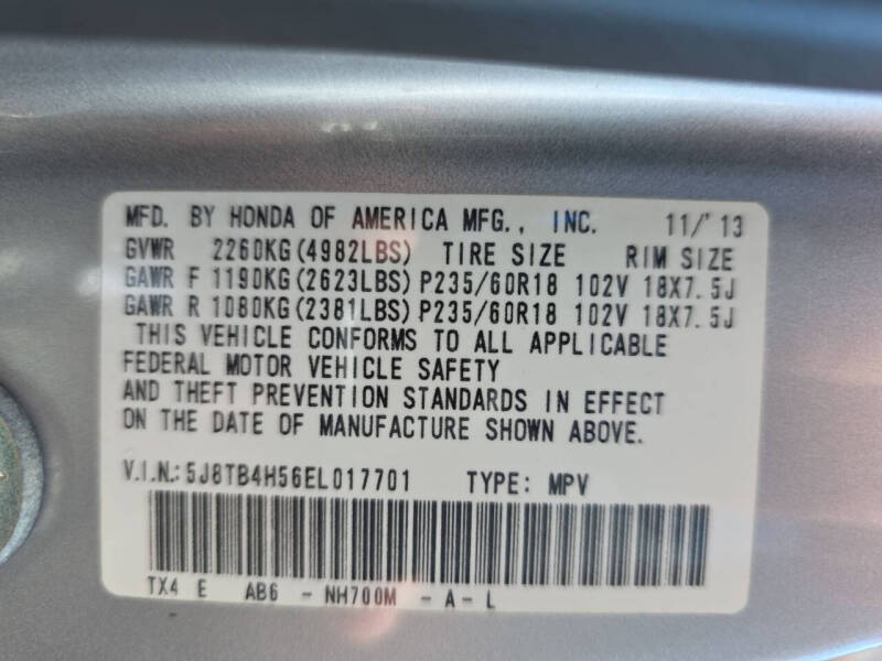 2014 Acura RDX w/Tech