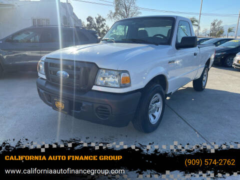 2008 Ford Ranger for sale at CALIFORNIA AUTO FINANCE GROUP in Fontana CA