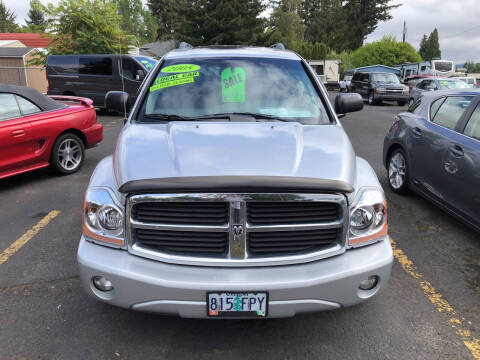 2005 Dodge Durango for sale at ET AUTO II INC in Molalla OR