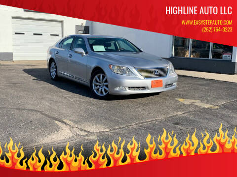 2007 Lexus LS 460 for sale at HIGHLINE AUTO LLC in Kenosha WI