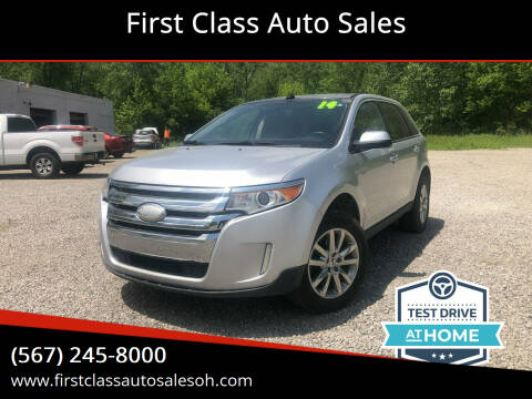 2014 Ford Edge for sale at First Class Auto Sales MI in Erie MI