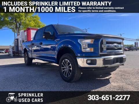 2017 Ford F-150 for sale at Sprinkler Used Cars in Longmont CO