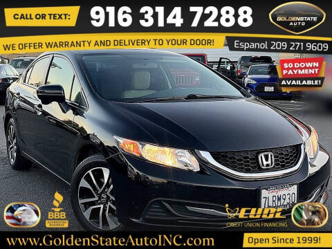 2015 Honda Civic for sale at Golden State Auto Inc. in Rancho Cordova CA