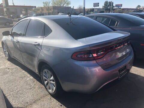 2016 Dodge Dart for sale at ALBUQUERQUE AUTO OUTLET in Albuquerque NM