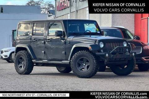 2014 Jeep Wrangler Unlimited for sale at Kiefer Nissan Used Cars of Albany in Albany OR