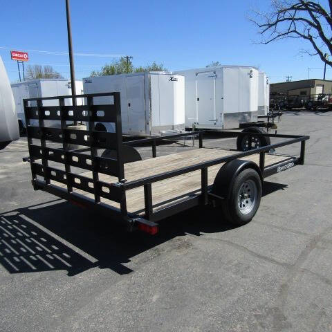 2023 HTC 83" X 12FT UTILITY TRAILER