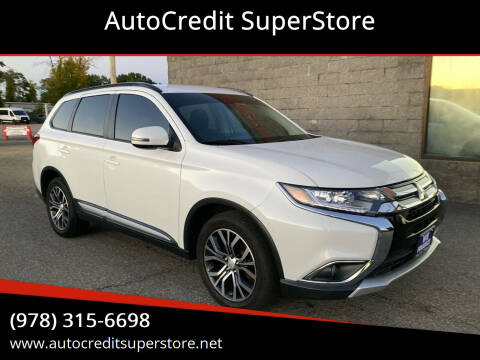 2016 Mitsubishi Outlander for sale at AutoCredit SuperStore in Lowell MA