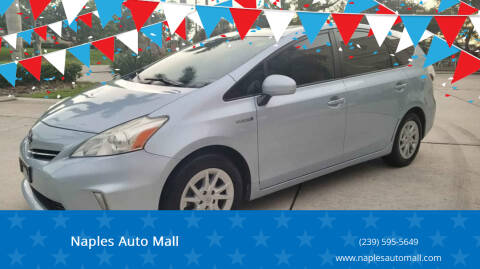 2013 Toyota Prius v for sale at Naples Auto Mall in Naples FL