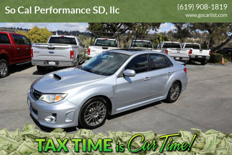 2013 Subaru Impreza for sale at So Cal Performance SD, llc in San Diego CA