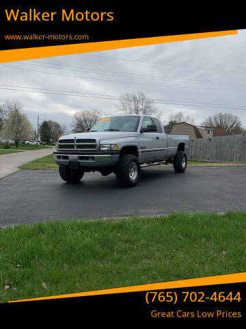 2002 Dodge Ram Pickup 2500 for sale at Walker Motors in Muncie IN