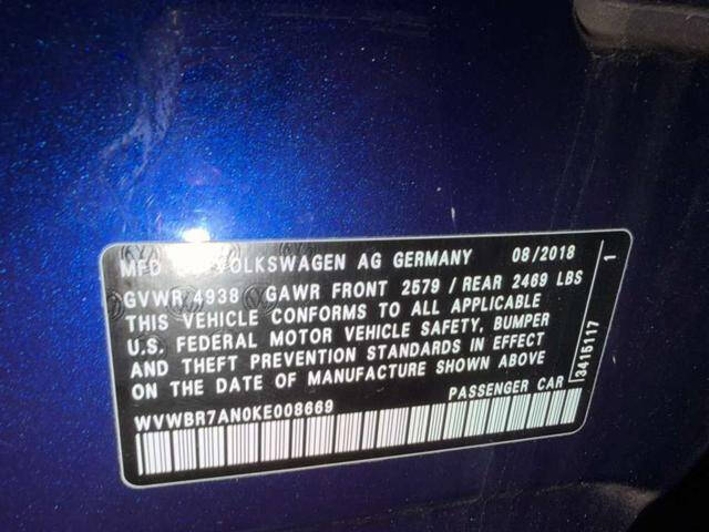 2019 Volkswagen Arteon SE 4Motion