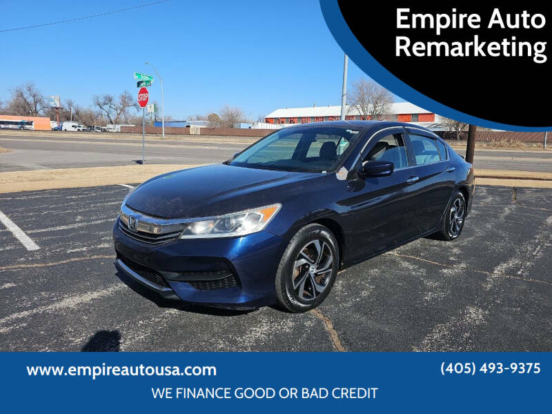 2017 Honda Accord for sale at Empire Auto Remarketing in Oklahoma City OK