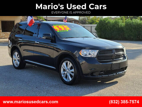 2013 Dodge Durango for sale at Mario's Used Cars - Pasadena Location in Pasadena TX