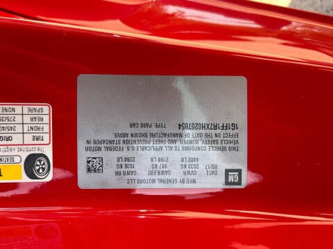 2017 Chevrolet Camaro SS