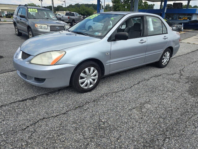 2004 Mitsubishi Lancer for sale at QUEENSGATE AUTO SALES in York, PA