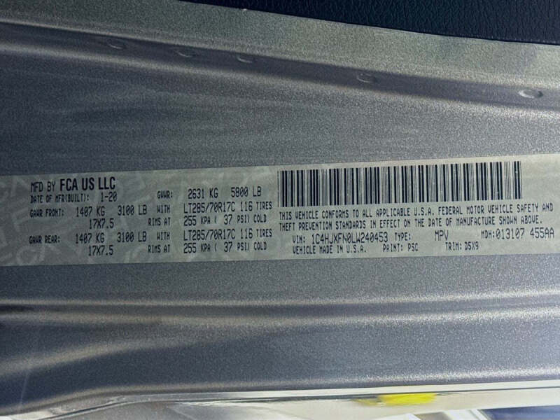 2020 Jeep Wrangler Unlimited Rubicon