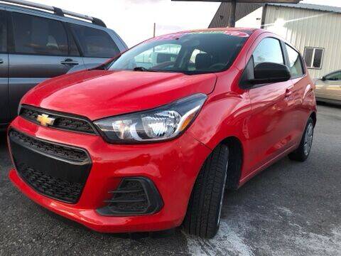 2016 Chevrolet Spark for sale at BELOW BOOK AUTO SALES in Idaho Falls ID