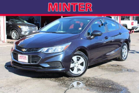 2016 Chevrolet Cruze for sale at Minter Auto Sales in South Houston TX