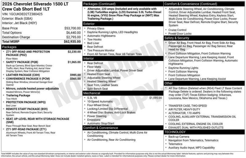 2026 Chevrolet Silverado 1500