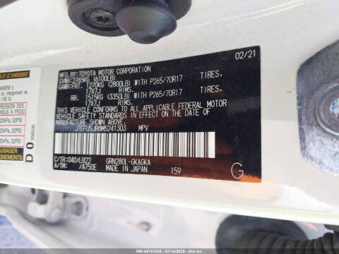 2021 Toyota 4Runner SR5 Premium