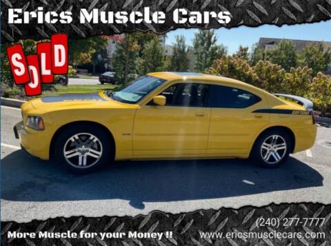 2006 Dodge Charger for sale at Eric's Muscle Cars in Clarksburg MD