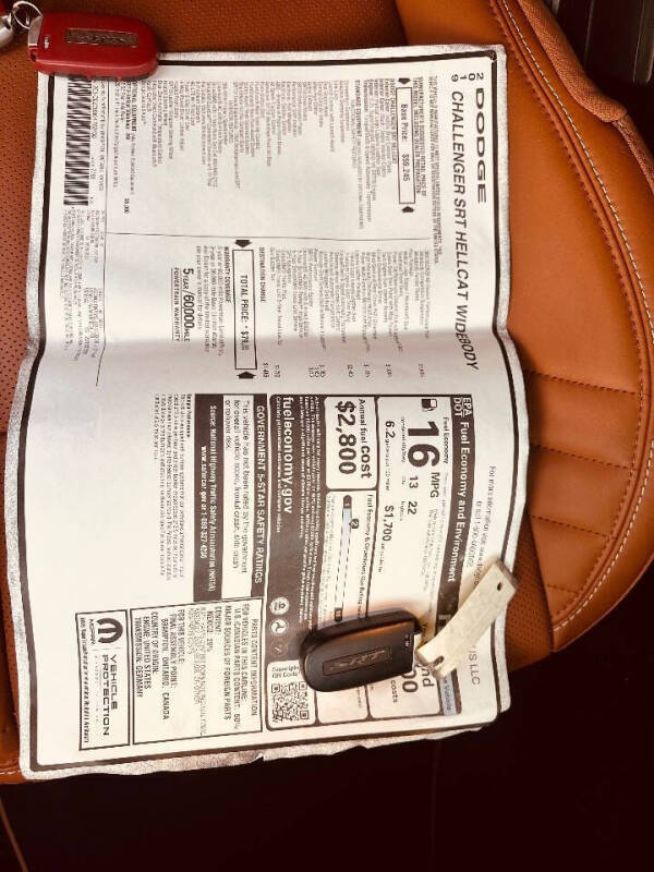 2019 Dodge Challenger SRT Hellcat