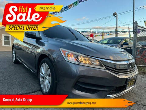 2016 Honda Accord for sale at General Auto Group in Irvington NJ