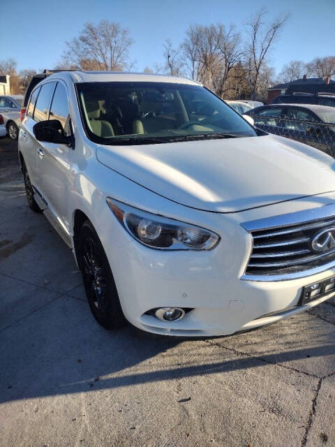 2013 INFINITI JX35 for sale at AK Used Auto Sales LLC in Omaha, NE