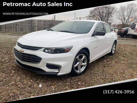 2018 Chevrolet Malibu for sale at Petromac Auto Sales Inc in Indianapolis IN