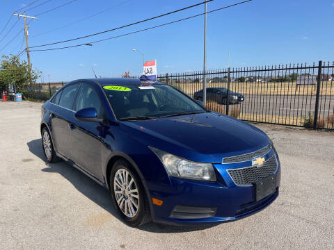 2013 Chevrolet Cruze for sale at Any Cars Inc in Grand Prairie TX