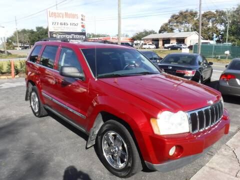2005 Jeep Grand Cherokee for sale at LEGACY MOTORS INC in New Port Richey FL