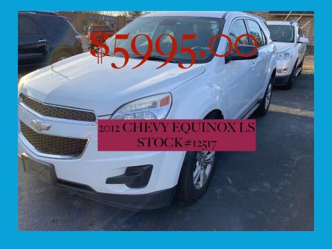 2012 Chevrolet Equinox for sale at E & A Auto Sales in Warren OH