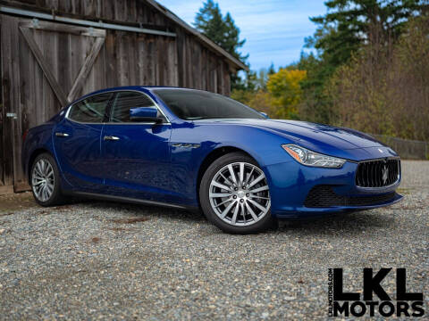 2016 Maserati Ghibli for sale at LKL Motors in Puyallup WA