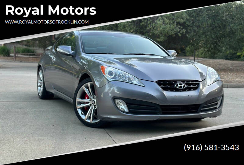 2011 Hyundai Genesis Coupe for sale at Royal Motors in Rocklin CA