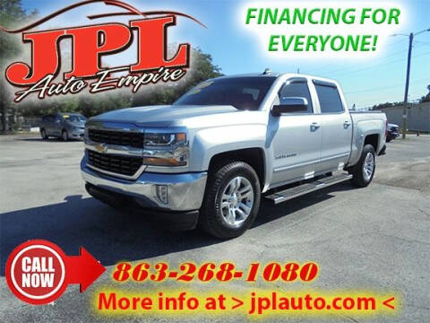 2018 Chevrolet Silverado 1500 for sale at JPL AUTO EMPIRE INC. in Lake Alfred FL