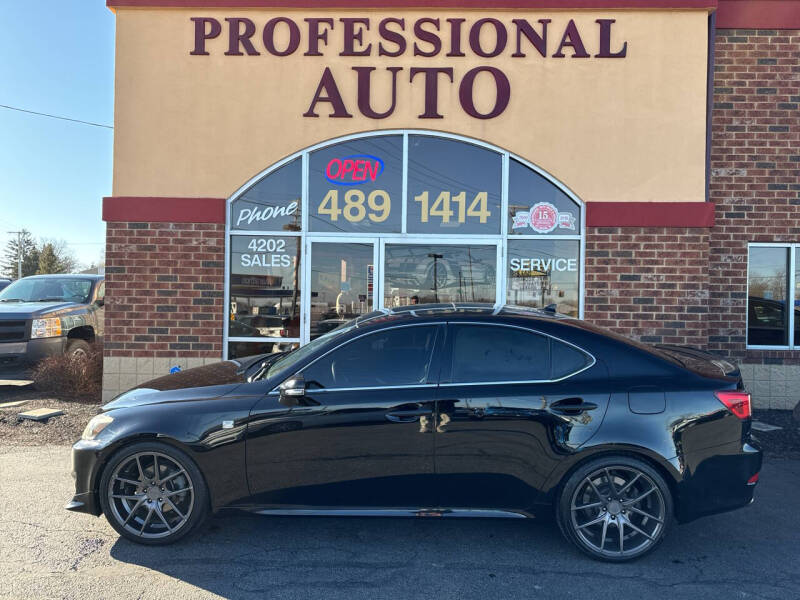 2012 Lexus IS 250 for sale at Professional Auto Sales & Service in Fort Wayne IN