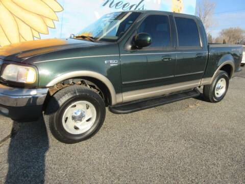 2001 Ford F-150 for sale at FINISH LINE AUTO SALES in Idaho Falls ID