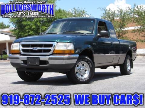 1998 Ford Ranger for sale at Hollingsworth Auto Sales in Raleigh NC