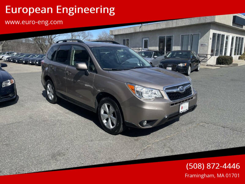 2014 Subaru Forester for sale at European Engineering in Framingham MA