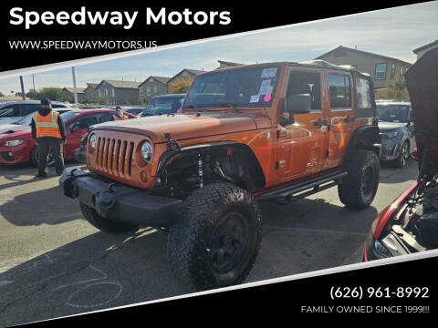 2011 Jeep Wrangler Unlimited for sale at Speedway Motors in Glendora CA