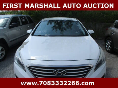 2017 Hyundai Sonata for sale at First Marshall Auto Auction in Harvey IL