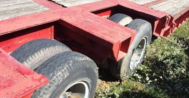 1958 Hyster 38' Equipment Trailer