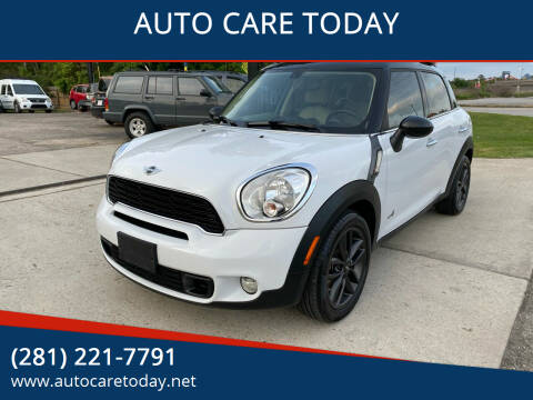 2012 MINI Cooper Countryman for sale at AUTO CARE TODAY in Spring TX