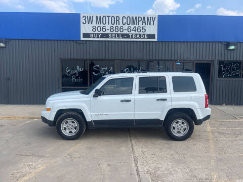 2016 Jeep Patriot for sale at 3W Motor Company in Fritch TX