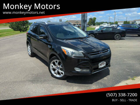 2014 Ford Escape for sale at Monkey Motors in Faribault MN